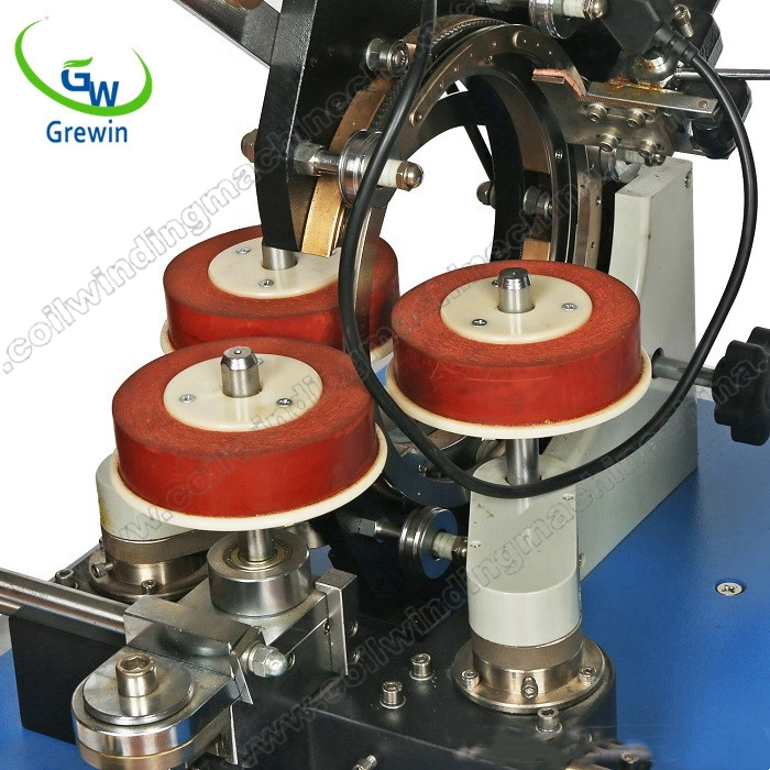 Electronic Transformer Coil Winding Winder Choke Automatic Toroidal Winding Coil Making Machine Copper Wire Coil Winding Machine with Wire Diameter 0.7-2.5mm