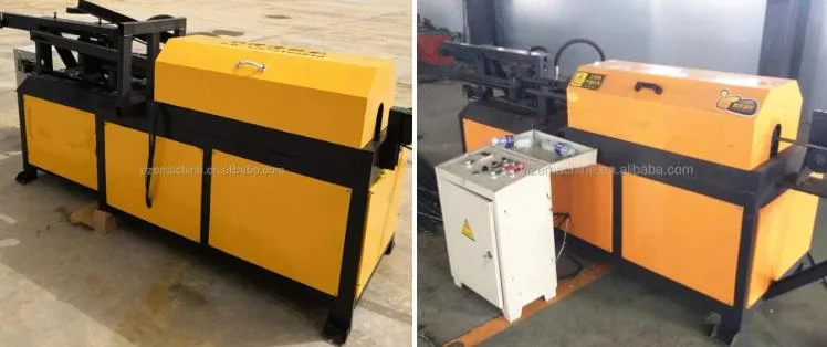 Reinforcing Scrap Rebar Straightening Cutting Machine Round Coiled Rebar Cutter Machine