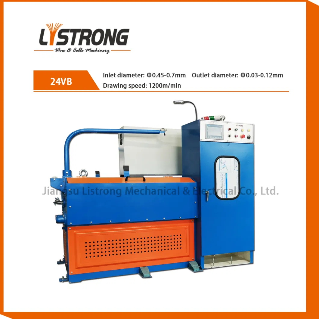 Listrong 0.03-0.12mm High Speed Super Fine Wire Drawing Electric Cable Wire Machine