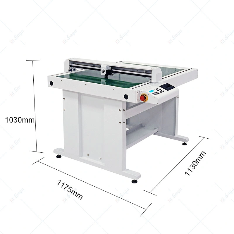 Die Cutting and Creasing Machine Full/Kiss-Cut for Cardboard Label Self-Adhesive Stickers Wire Drawing Material and Thin PVC