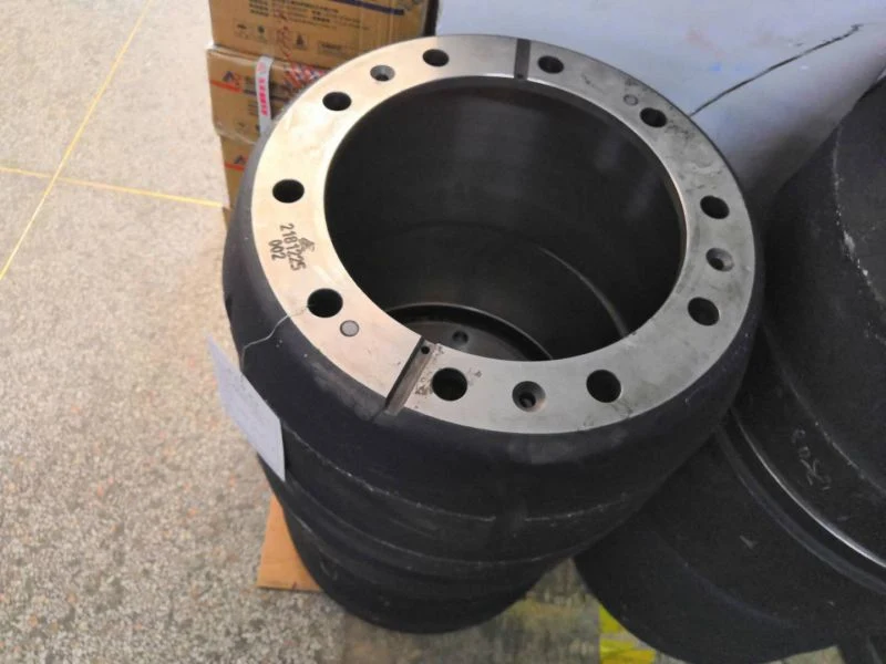 OEM Casting Service Grey Iron Semi Truck Brake Drums