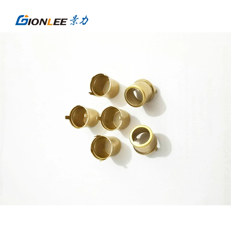 Custom Stamping Deep Drawing Brass Parts for Capacitor