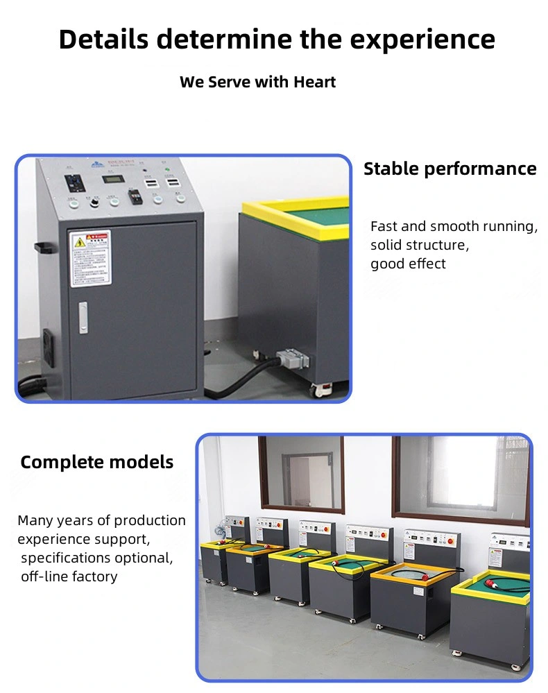 Industrial Hardware Deburring Metal Surface Treatment Grinding Machine Magnetic Polishing Machine