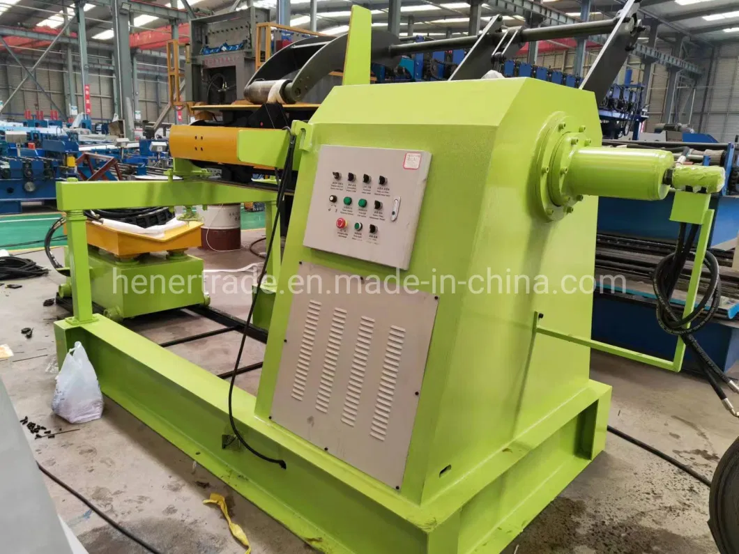 Automatic Hydraulic Decoiler Steel Coil Unwinder Machine for Sheet Metal Unwinding