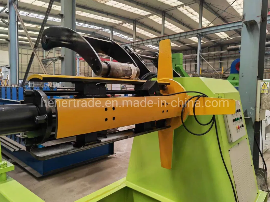 Automatic Hydraulic Decoiler Steel Coil Unwinder Machine for Sheet Metal Unwinding