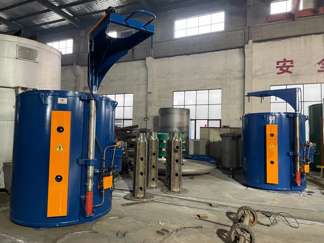 LPG Well Type Electric Gas Annealing Furnace Heating Oven with Two Tubes for 0.9-1.5mm Binding Wire