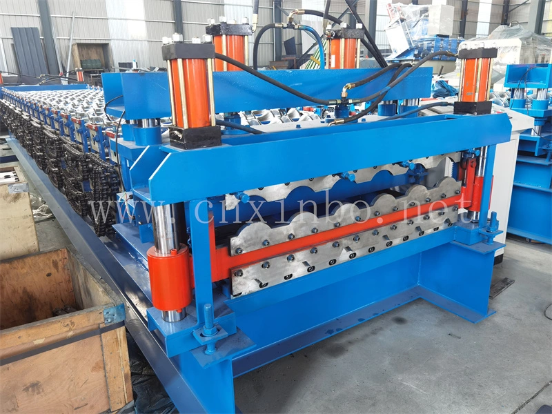 Double Layer Roofing Sheet Making Machine Steel Tile Roll Forming Machine