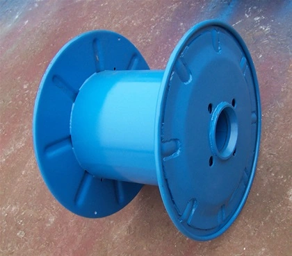 Double Flange Reinforced Steel Reel for Cables and Ropes