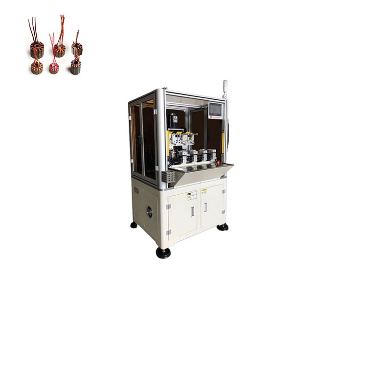 Automatic Motor Electrical Stator Armature Toroidal Coil Brass Copper Winding Machine