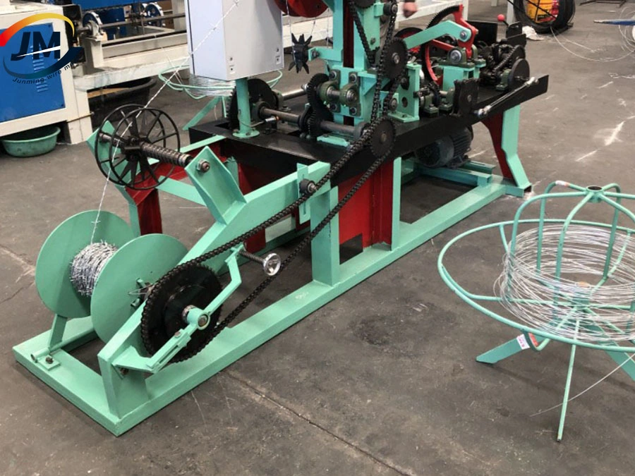 Easy Operation Barbed Wire Machine/High Strength High Speed Reverse Barbed Wire Machine