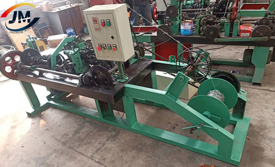 Easy Operation Barbed Wire Machine/High Strength High Speed Reverse Barbed Wire Machine