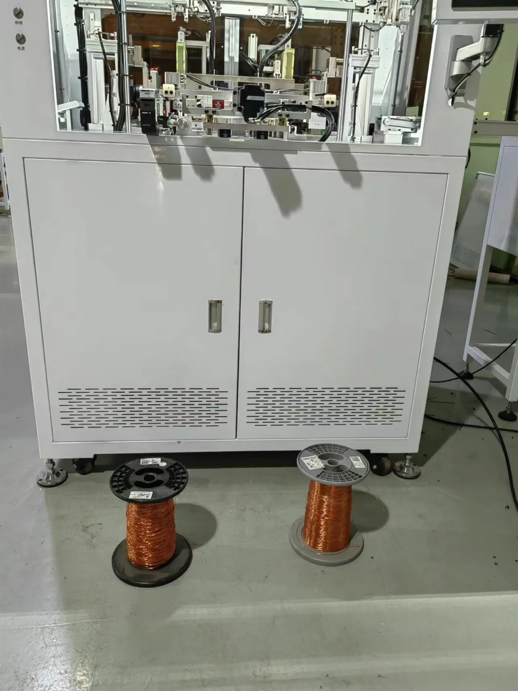 Fully Automatic Four-Phases Common Mode Inductor Winding Machine with Copper Wire 2.5mm