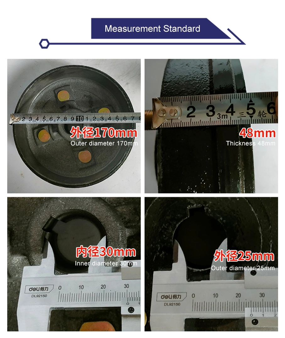 Trailer Parts Brake Drum Axle Parts Hub Drum and Hydraulic Brake Drum