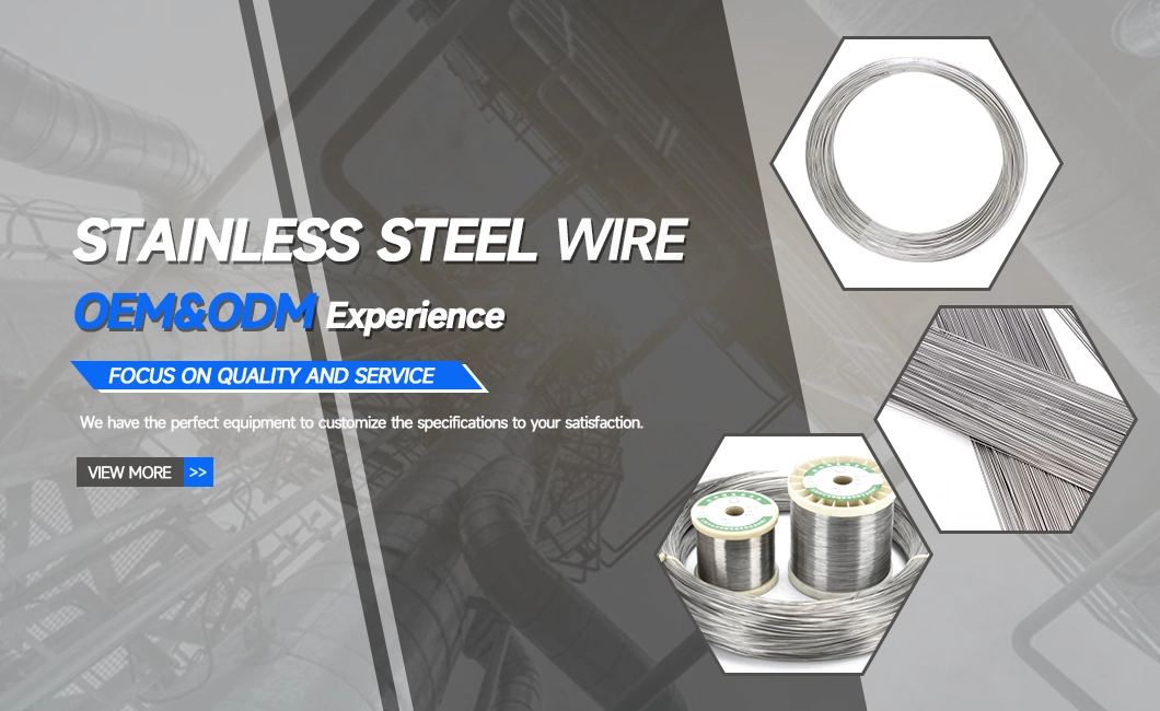304 310S 316 321 Annealing High Tensile Strength Stainless Steel Wire