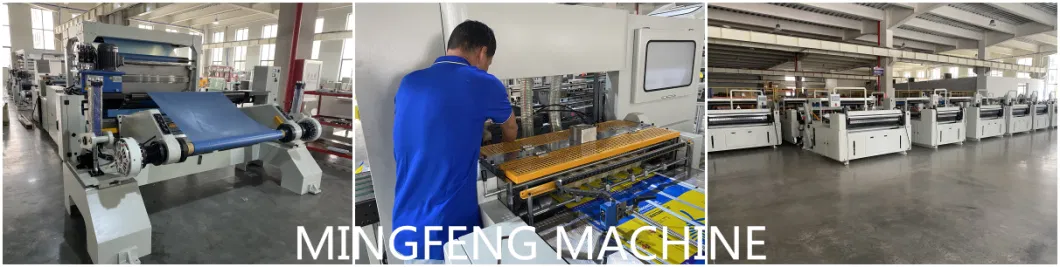 Dfj-A4 Automatic 2 Stand Unwinding Roll A4 Copy Paper Sheeting Machine with Overwrapping Equipment