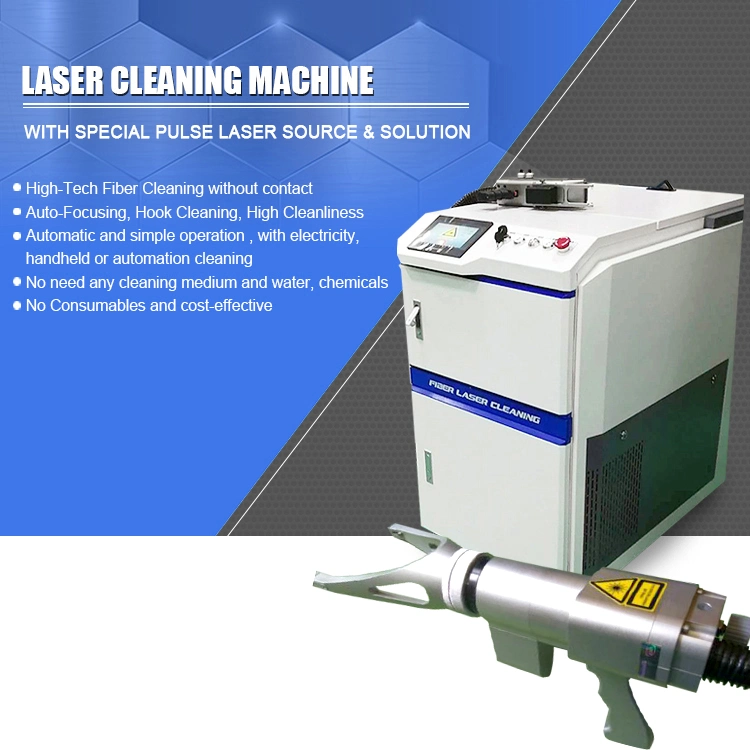 Intelligent Metal Laser Descaling Machine 100W 200W Laser Cleaning Machine