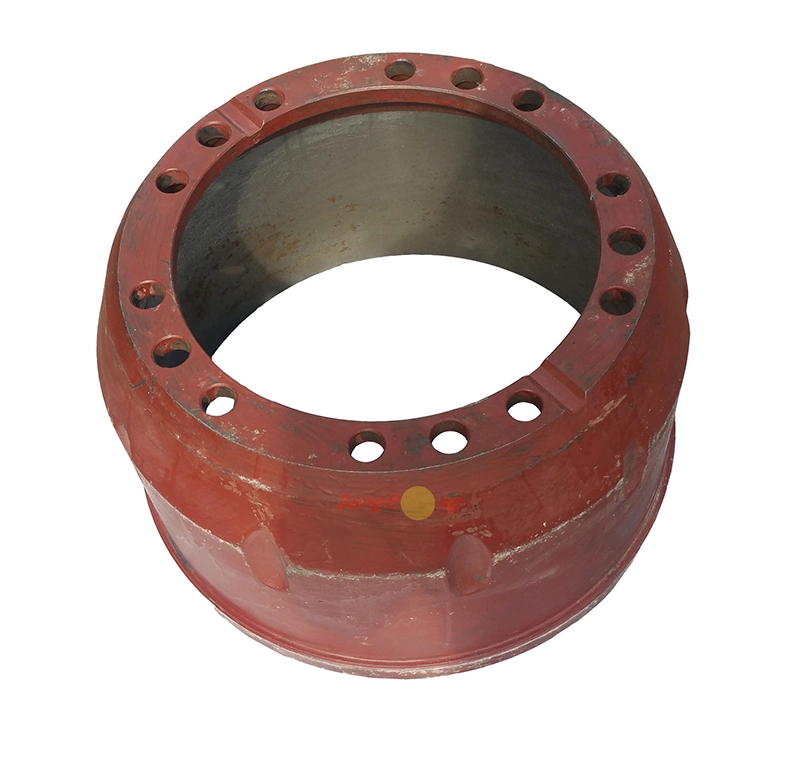 OEM Casting Service Grey Iron Semi Truck Brake Drums