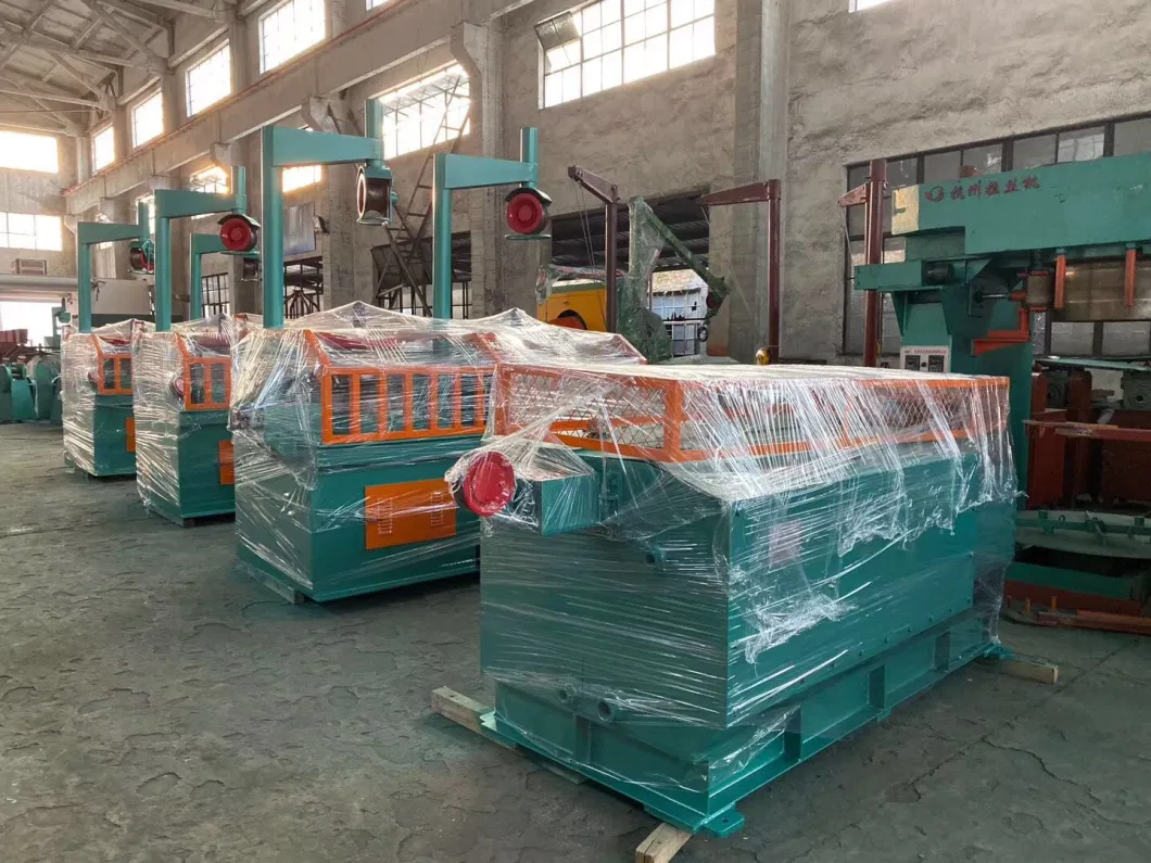 High Efficiency Line Straight Pulley Type Wire Drawing Machine with Low Noise