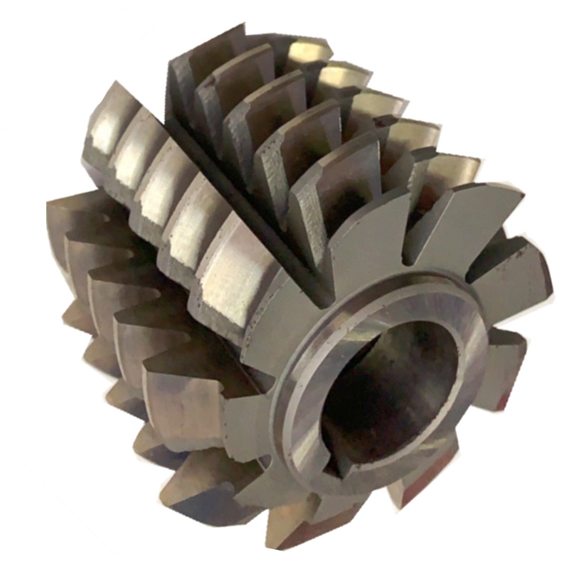 CNC Gear Cutting Tool Single Thread Involute Hobs for Gear Processing