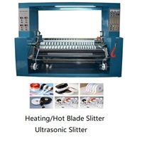 Advanced Plastic Film Slitter Rewinder Machine with Unwinding Unit.