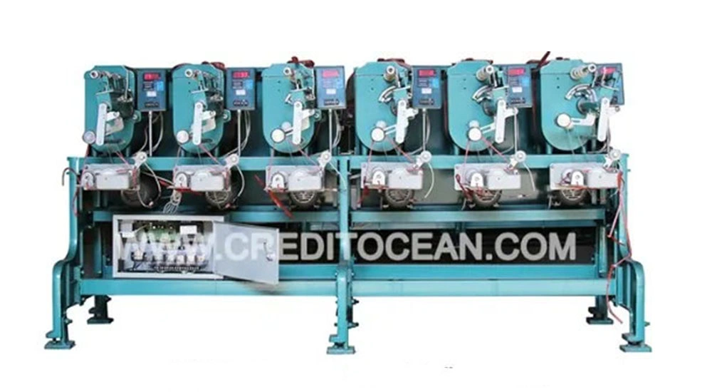 Credit Ocean Industrial Yarn Winding Machine Vertical Winding Machine Manual Customized Rope Packing Machine Wire Coil Winding Machine