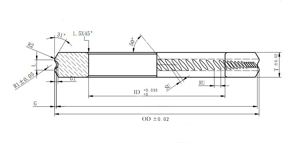 140X90X15mm Pr Type Tungsten Carbide Profiling Rollers for Reiforcement Wires Production