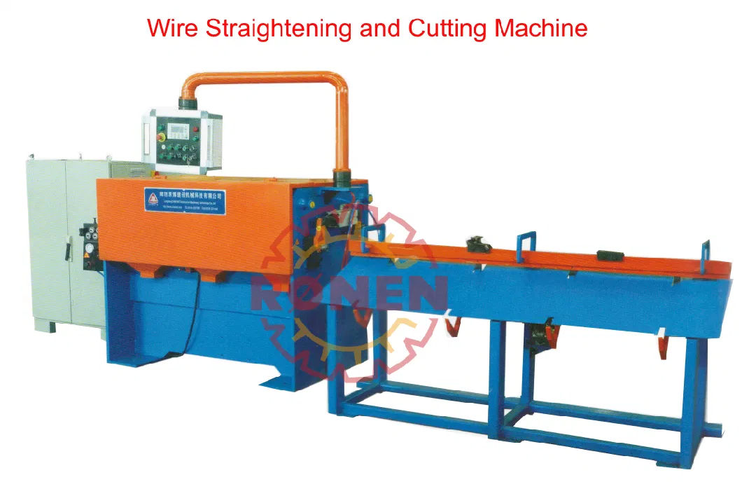High Speed Round Steel Straightening and Cutting Machine Rebar Straightening Cutting Machine