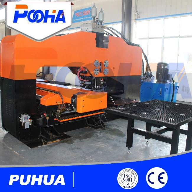 Hydraulic CNC Punching Machine for Heavy Steel Sheet Metal