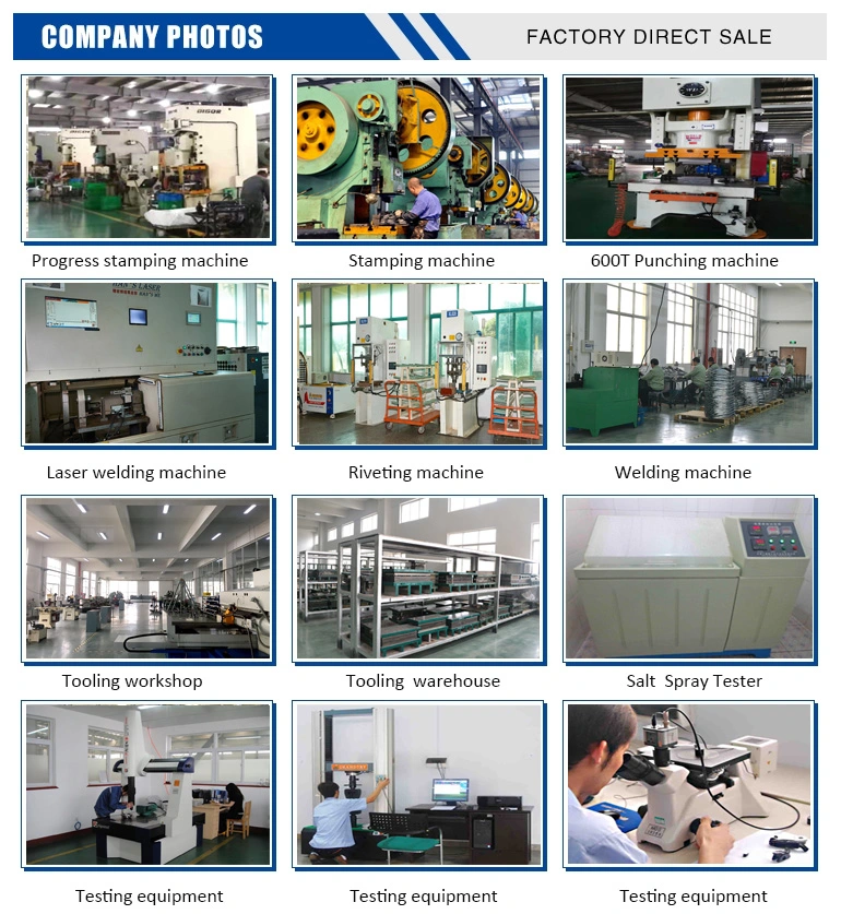 OEM Custom Factory Precision Metal Stamping Parts Fabrication Punching Bending Electrical Auto Sheet Metal Stamping