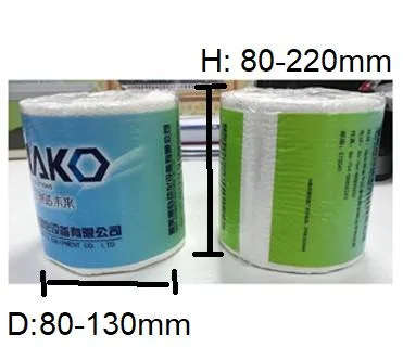 Imako Automatic Easy Control Small Scale Business Idea Making Machinery Bathroom/Kitchen Tissue Roll Production Line Toilet Paper Manufacturing Packing Machine