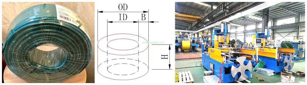 10-25mm Cable Coiling and Wrapping Packing Equipment Machine