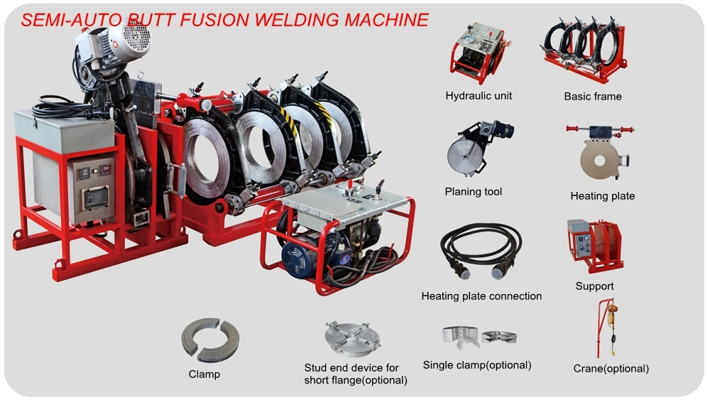 HDPE Pipe Butt Joint Machine SHD450