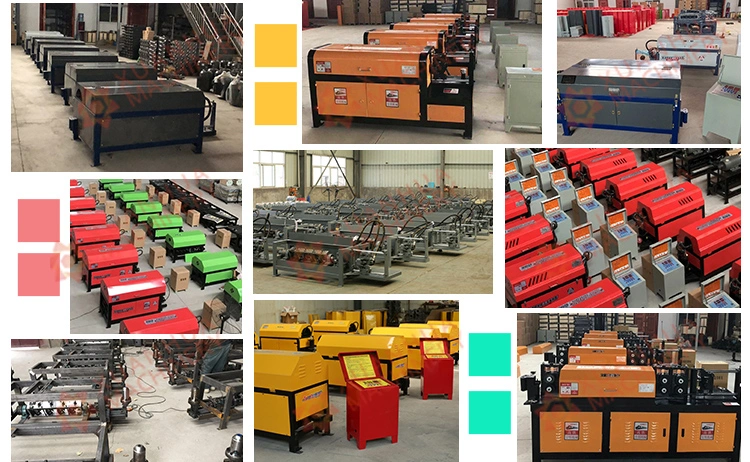 New Arrival China Reinforcing Steel Bar Automatic Rebar High Quality Straightening Machine