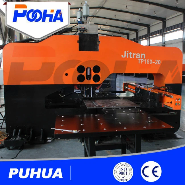 Hydraulic CNC Punching Machine for Heavy Steel Sheet Metal