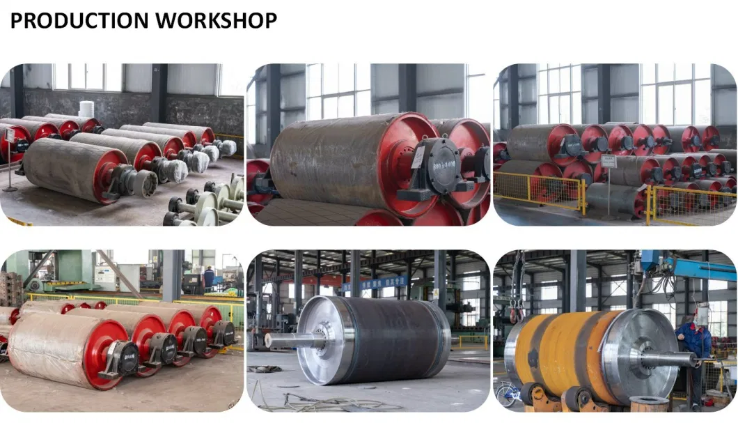 Best Selling Motor Pulley Conveyor Drawing Conveyor Roller Belt Drive Pulleys Drum