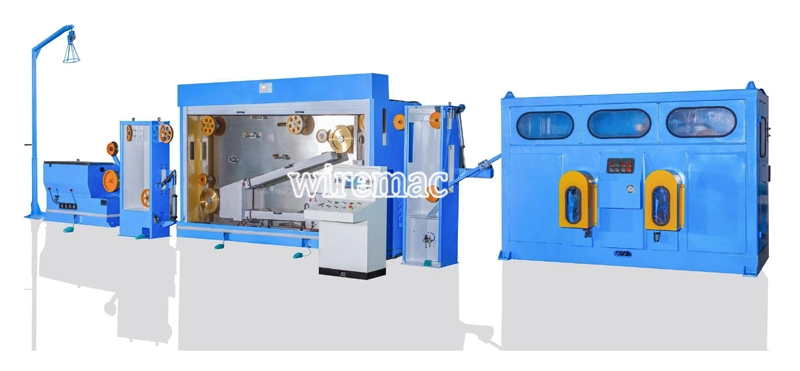 Bare Copper Wire Rod Drawing Breakdown Machine for Cable Conductor