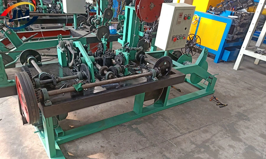 Easy Operation Barbed Wire Machine/High Strength High Speed Reverse Barbed Wire Machine