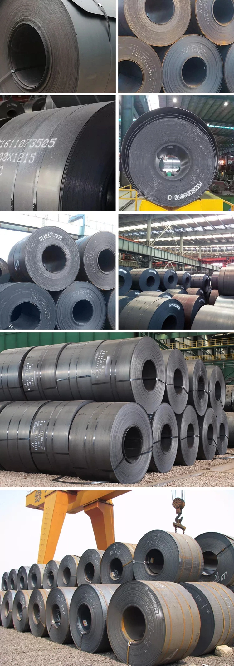 Carbon Steel Coil Strip Ca St37 Q195 Q215 A36 45# 16mn SPHC LC Payment Slit HRC 6mm Ca Steel Coil