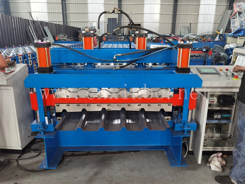 Double Layer Roofing Sheet Making Machine Steel Tile Roll Forming Machine
