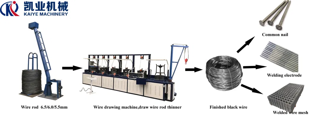 Automatic High Quality Oto Type Pulley Wire Drawing Machine for Carbon Steel Wire
