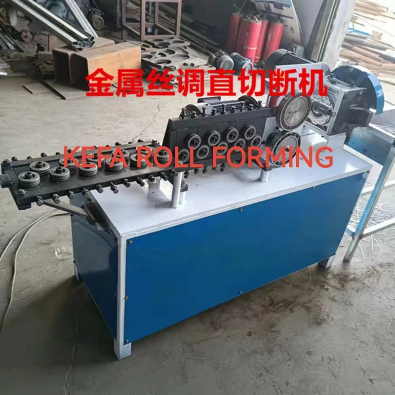 CNC Rebar Straightener Steel Cable Decoiler I Wire Flattening Machine