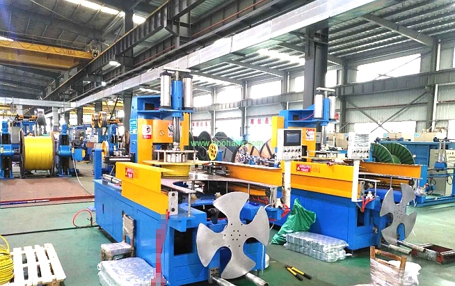 10-25mm Cable Coiling and Wrapping Packing Equipment Machine
