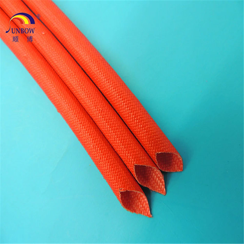 Best Price 1.5kv Heat Treatment Fiberglass Sleeving Cable Insulation Sleeving