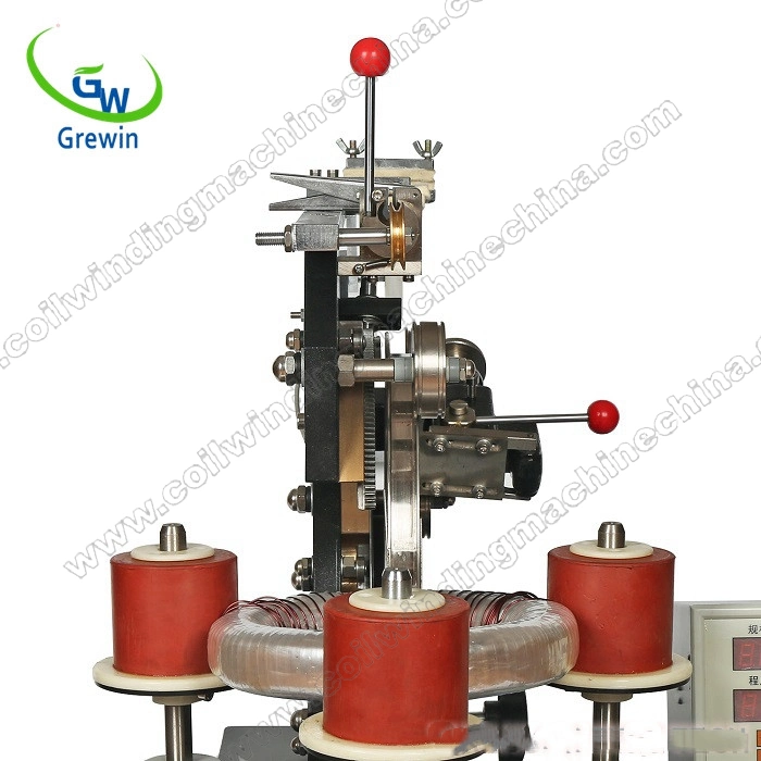 Electronic Transformer Coil Winding Winder Choke Automatic Toroidal Winding Coil Making Machine Copper Wire Coil Winding Machine with Wire Diameter 0.7-2.5mm