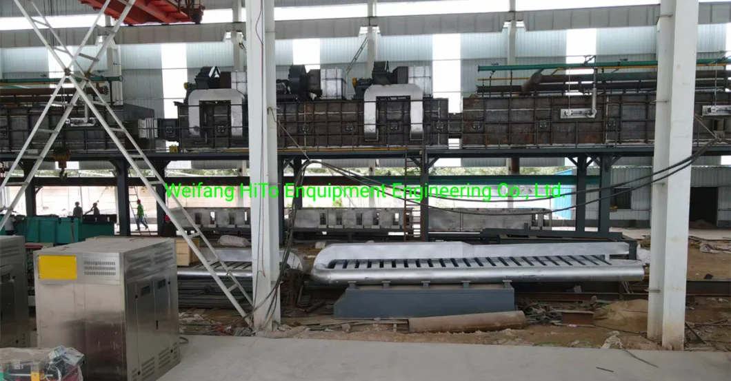 Continuous Vertical Annealing Oven with Accurate Temperature Measurement