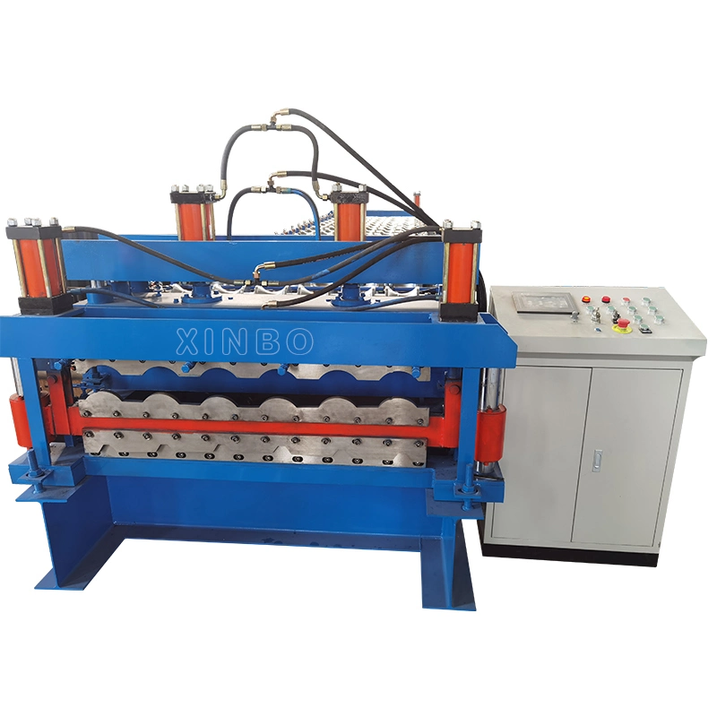 Double Layer Roll Forming Machine for Corrugation and Tile Machine Production Line