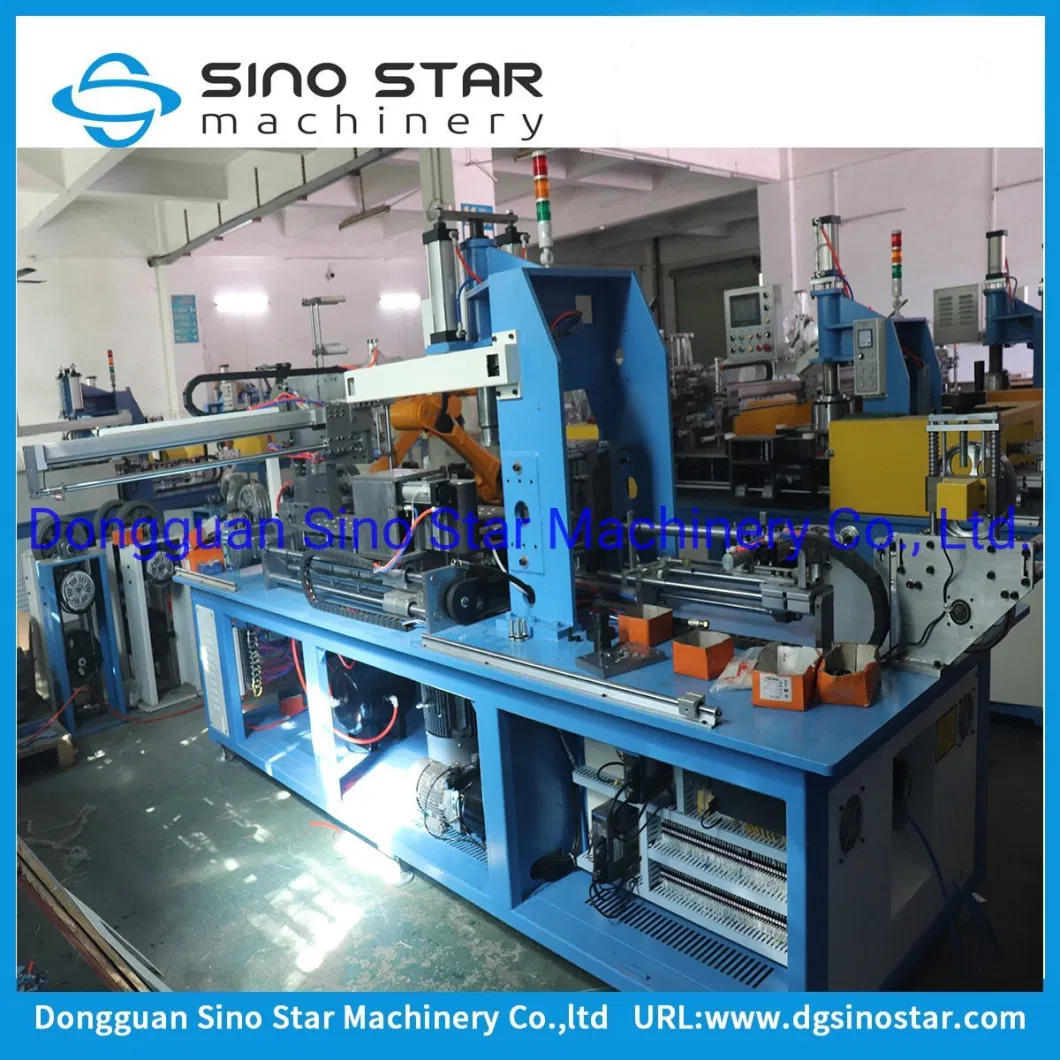 Automatic Cable Coil Coiling Wrapper Packing Machine for Rolling Flexible Wire Cable