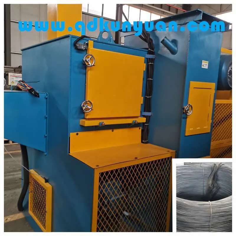 Steel Bar Shot Blasting Machine for Steel Wire Coil Cleaning Abrator