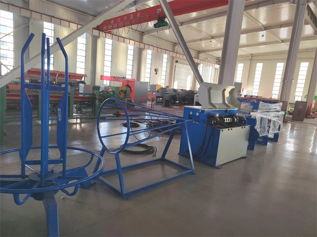 Reinforcing Bar Straightening and Cutting Machine