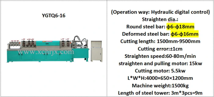 Automatic Steel Wire Straightening and Cutting Machine